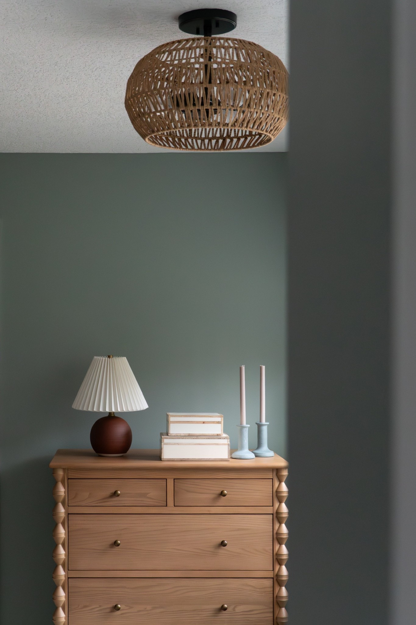 Another primary bedroom view. 🤍 ICYMI this natural wood 6-drawer bedroom dresser is on sale!

Bedroom furniture, bedroom inspo, bedroom lamp, bedroom inspiration, dresser for bedroom, light fixture  

#LTKHome #LTKFindsUnder100 #LTKSaleAlert