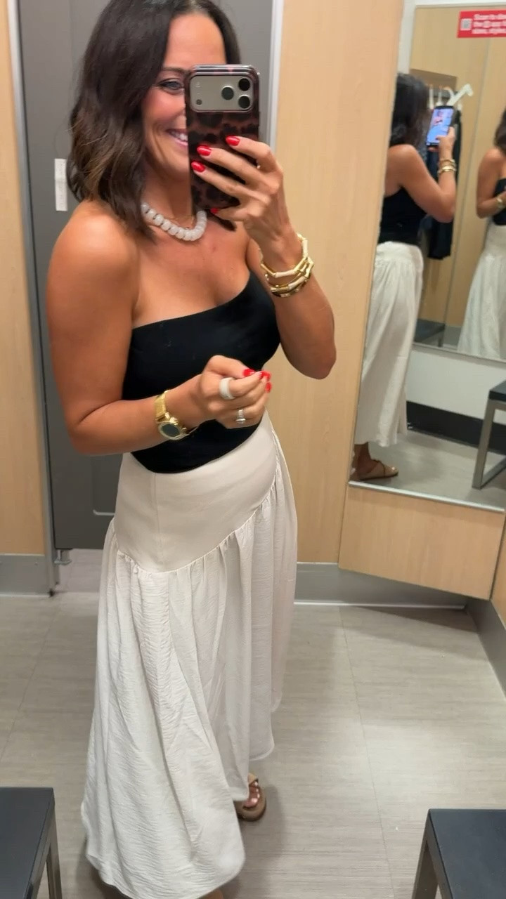 Okay wait… this set looks so expensive and it’s on sale. Such an easy outfit to throw on.

Size XS, 5’3 for reference

#LTKStyle #LTKFinds #TargetStyle #TargetFashion #TargetFinds #AffordableFashion #SummerStyle #OOTD #EverydayStyle #LTKUnder50