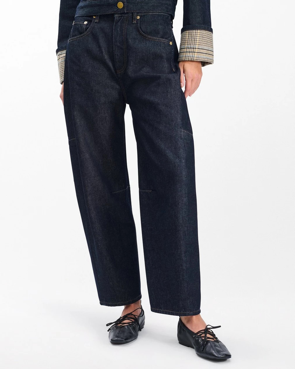 Sophia Leather Ballet Flats | rag & bone