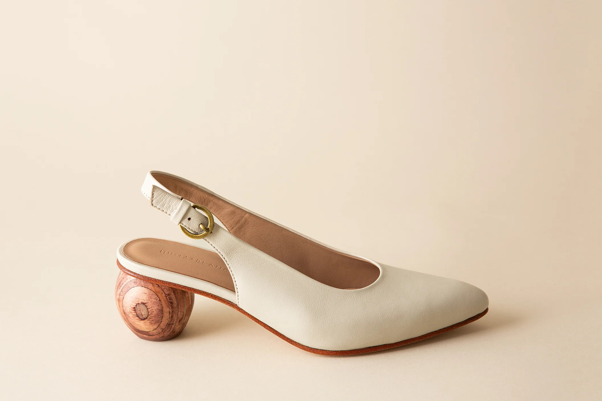 Canela | Women's Slingback Pump | Huma Blanco | Huma Blanco