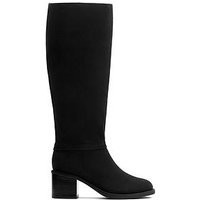 Clarks Chamberly Hi Knee Boots - Black | Very (UK)
