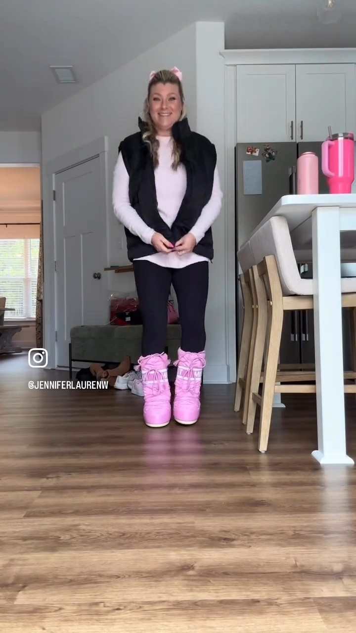 Got my brand-new pink Moon Boots ready for the snow… but Mother Nature had other plans. ❄️💗 Guess I’ll just strut these beauties around anyway—snow or no snow! Who else is manifesting winter vibes? ☃️✨ #MoonBootsStyle #PinkBoots #SnowlessWinter #WinterFashion #ChicInAllWeather #ManifestingSnow #NoSnowMood 

#LTKShoeCrush #LTKWatchNow #LTKTravel