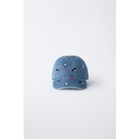 Zara - Mickey Mouse © Disney Embroidered Denim Cap - Blue - 3-6 Years (20,5 Inches) - Kids | Zara US