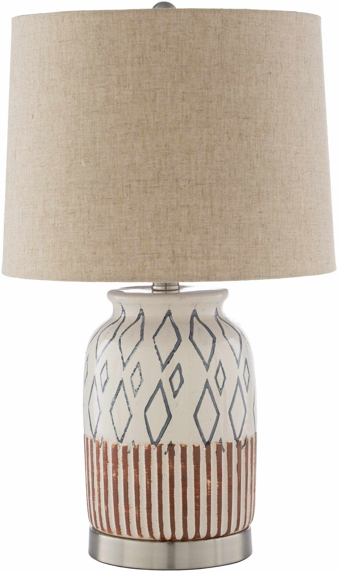 Orange Table Lamp | Boutique Rugs