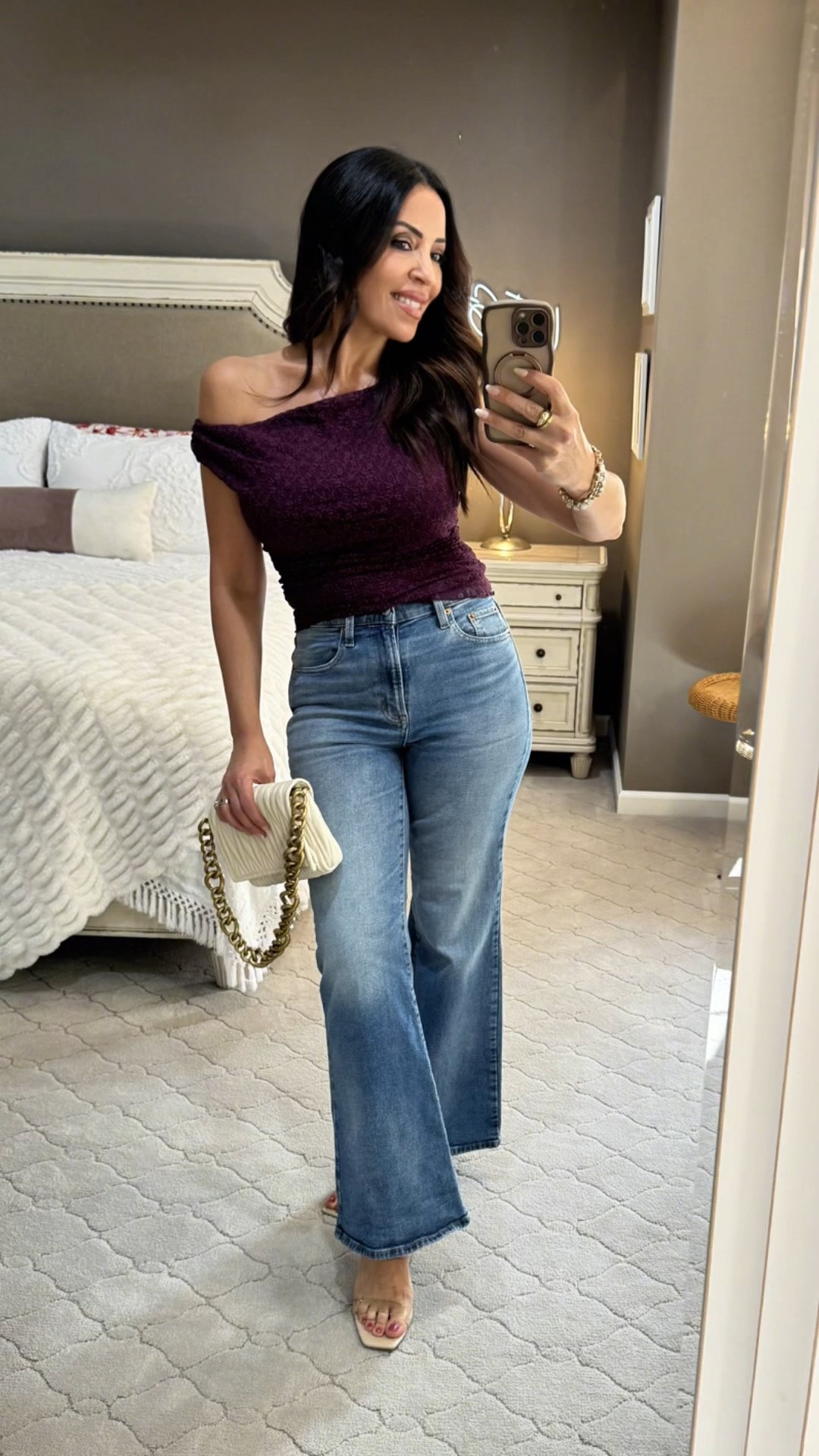 Target Denim Sale Alert! 30% Off Right Now! 🎯👖
These trending Target jeans are an absolute must-have, and you definitely want to grab them while they're on sale. I’m sharing two everyday styles that are incredibly flattering:
 The Flare Leg: This cut is amazing for showing off your waist and perfectly balances your body! 🍑 I paired it with an edgy, off-the-shoulder top for a fun, modern look.
 The Wide-Leg: Super comfortable for all-day wear! This pair has the perfect amount of stretch to keep your shape while still feeling incredibly relaxed.
Grab your favorite pair (or both!) before the sale ends.
#targetstyle #targetcircle