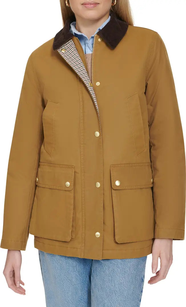 Cole Haan Coated Hunter Jacket | Nordstrom | Nordstrom