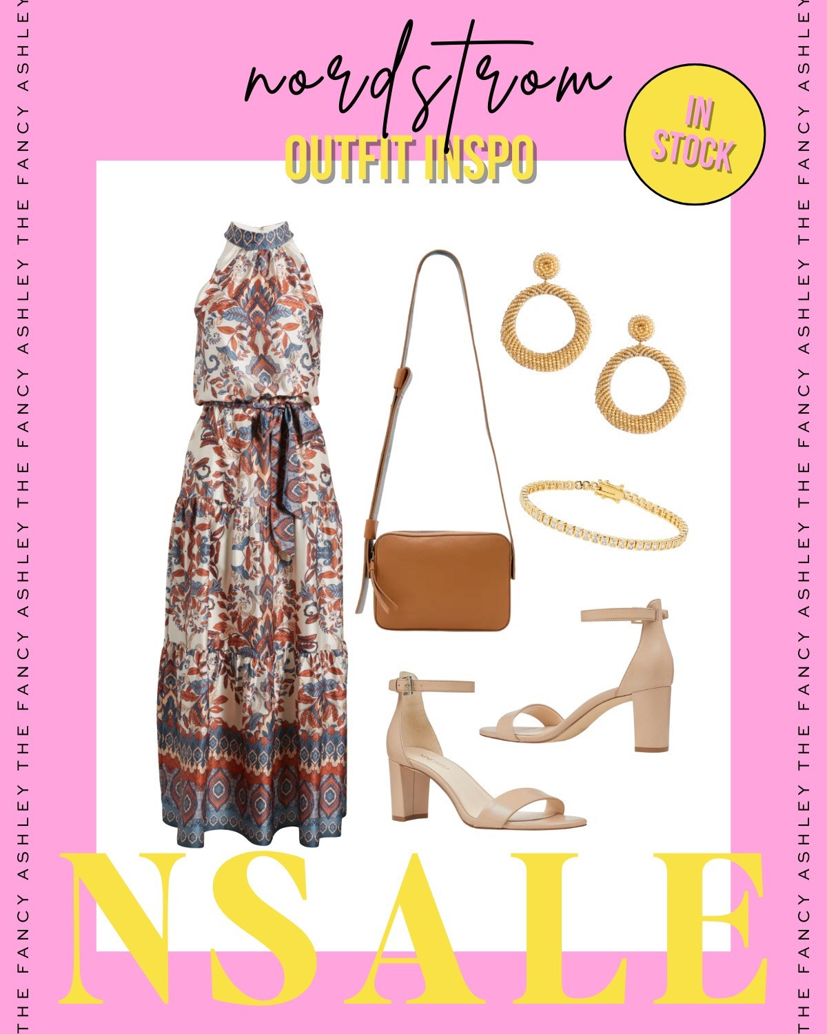 Nordstrom Anniversary Sale in stock outfit inspo. Love this cute #NSALE maxi dress find. Perfect summer to fall vibes. Love the mock neck and print. Perfect wedding guest, teacher, or date night look. Paired with a cute neutral heel and accessories. Grab it while it's on sale!!


#LTKFindsUnder100 #LTKSaleAlert #LTKStyleTip