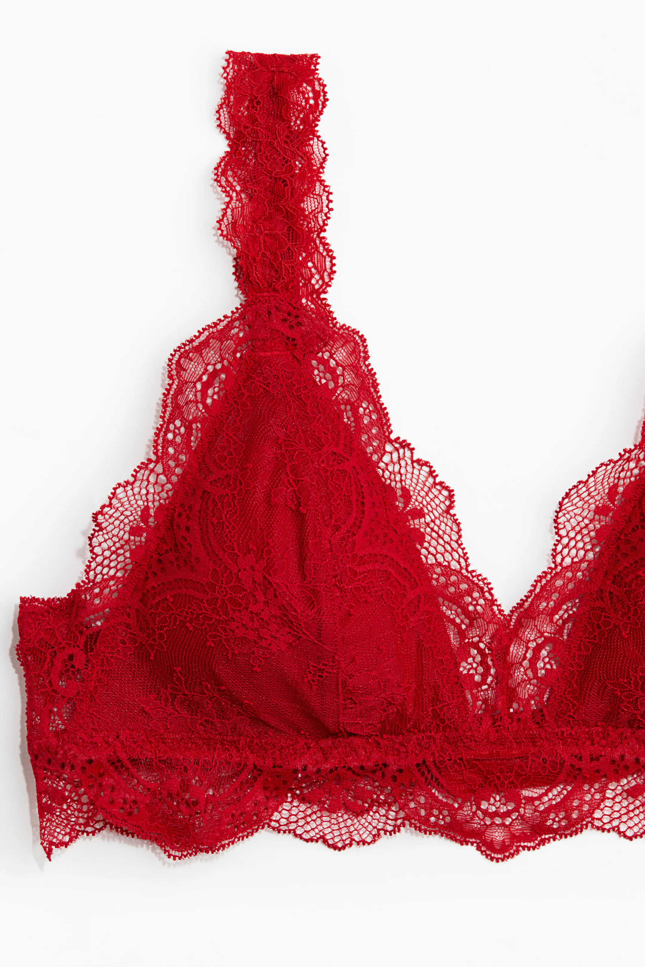 Padded Soft-Cup Lace Bra | H&M (US + CA)