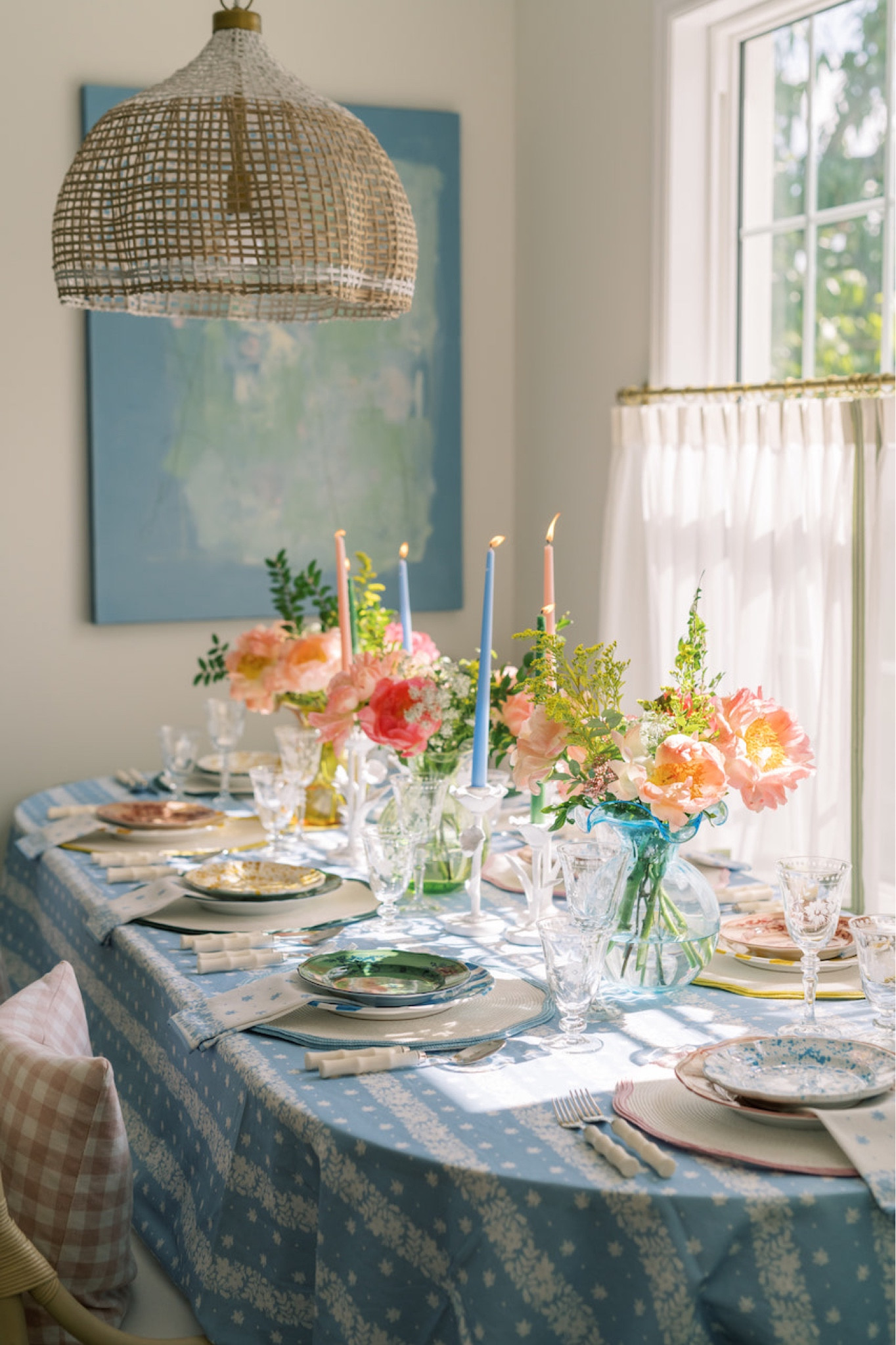 Colorful summer tablescape 🫶🏻

#LTKunder100 #LTKstyletip #LTKhome