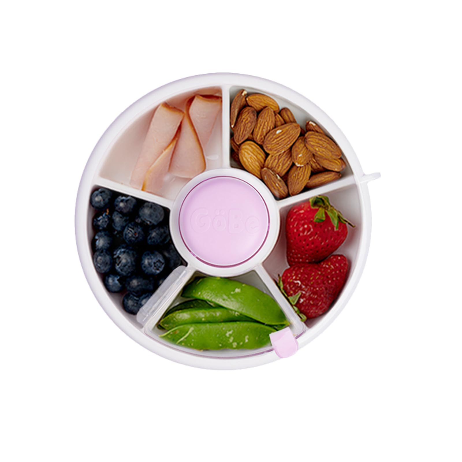 GoBe Kids Small Snack Spinner Flip Bundle with Hand Strap and Sticker Sheet - Reusable Snack Cont... | Amazon (US)