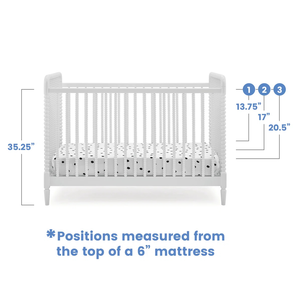 Saint 4-in-1 Convertible Crib | Wayfair North America