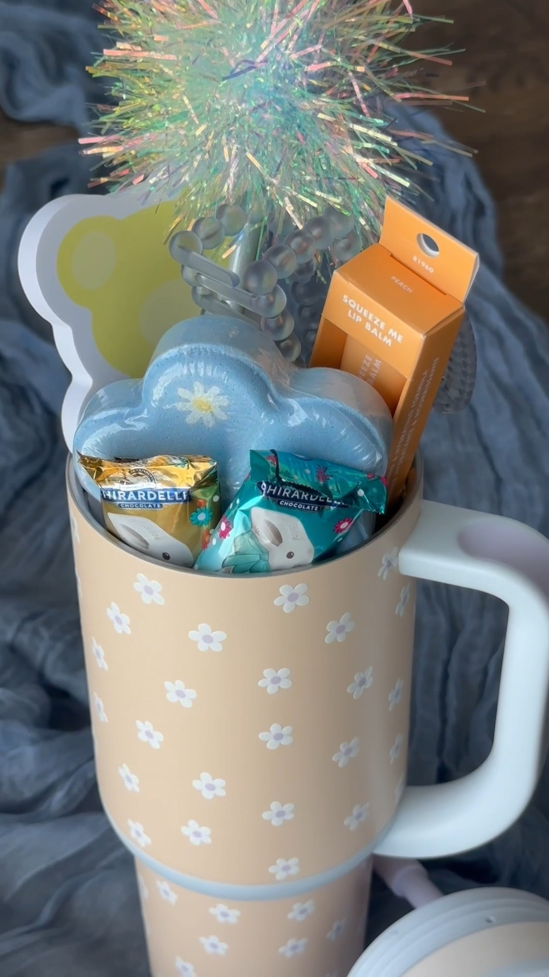 The CUTEST way to gift someone the Spring AND I also love this for a last minute Easter “basket” idea! This is my NEW favorite tumbler and I found some super fun goodies to throw in! Who else would love to receive this?! 🌼

#LTKGiftGuide #LTKWatchNow