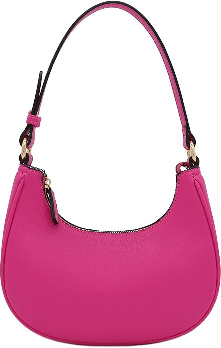FashionPuzzle Small Crescent Shoulder Bag Underarm Purse | Amazon (US)