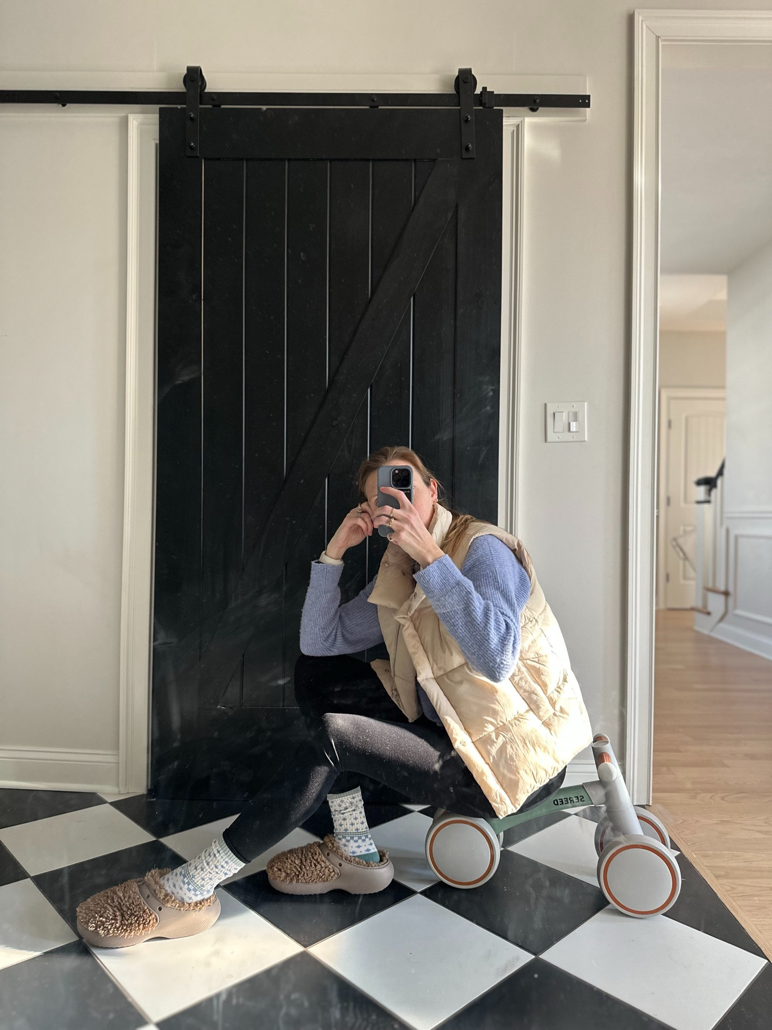 i’m 35 and bought my first pair of Crocs 🐊 there’s no going back. paired them with my most-worn sweater (60% off) and leggings 🏆 

#LTKActive #LTKFindsUnder100 #LTKShoeCrush