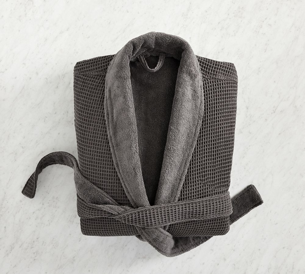 Waffle Weave Resort Robe | Pottery Barn (US)