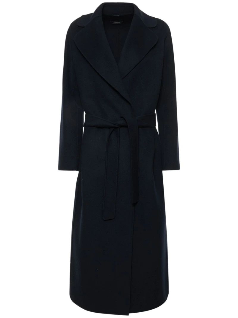 Poldo double drap belted midi coat - 'S Max Mara - Women | Luisaviaroma | Luisaviaroma