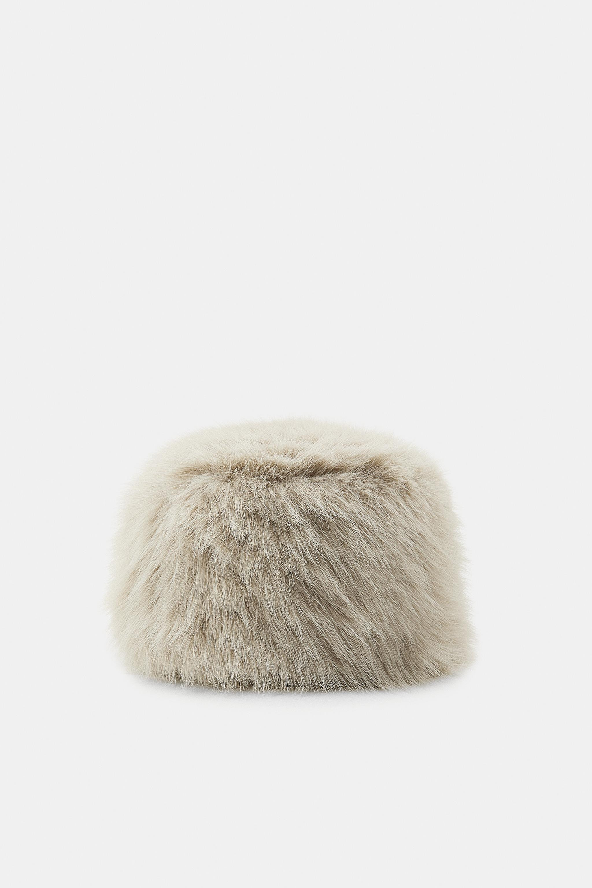 SHEEPSKIN SKULLCAP | Zara AU