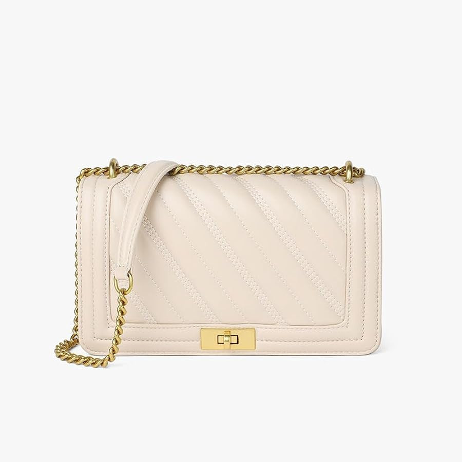 Trendy Crossbody Purses for Women Small Leather Luxury Shoulder Bag with Adjustable Chain Strap S... | Amazon (US)