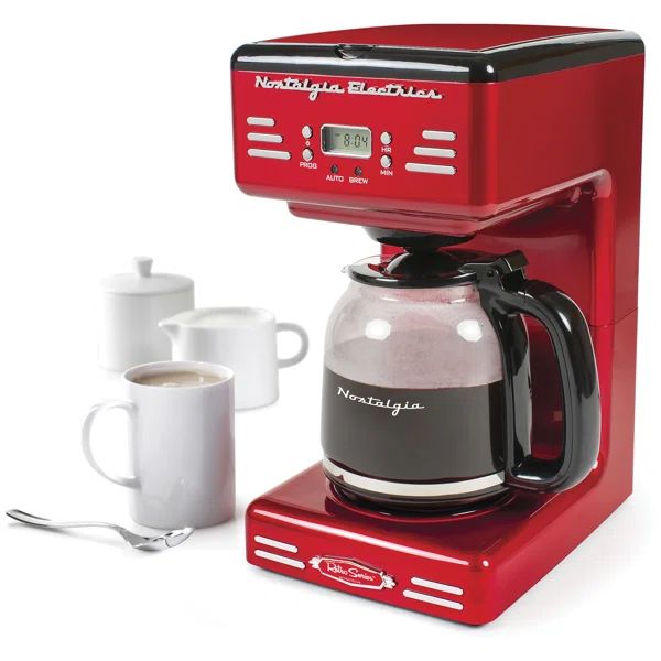 12-Cup Retro Coffee Maker | Wayfair North America