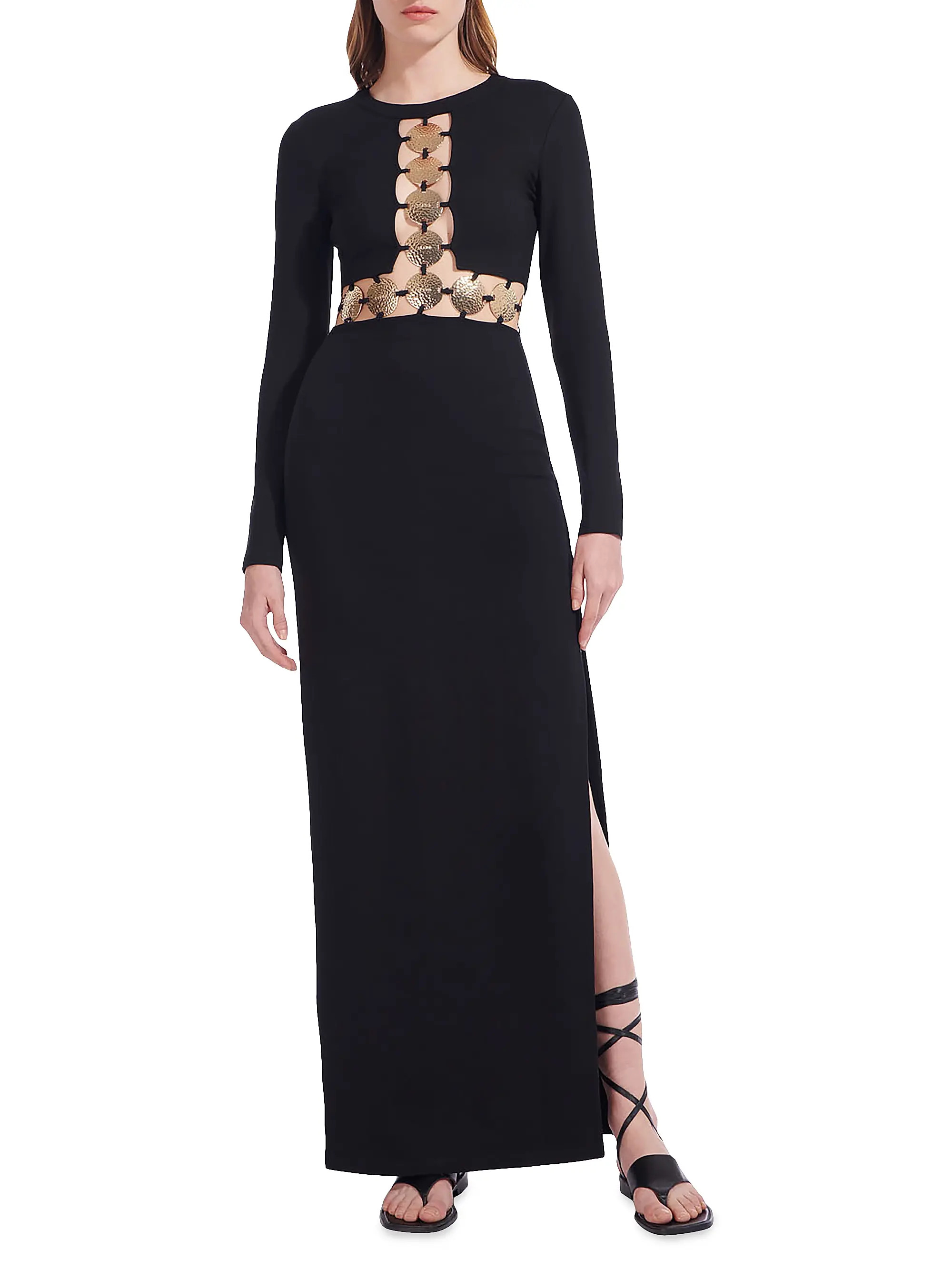 Delphine Embellished Cutout Maxi Dress | Saks Fifth Avenue