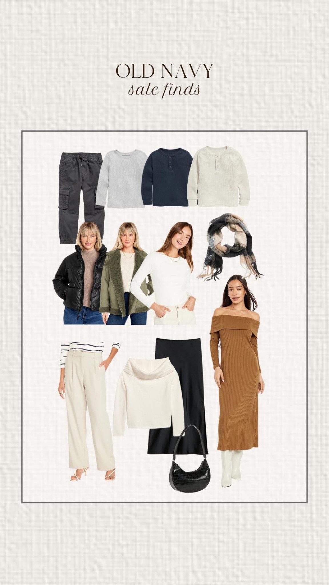 Old Navy kids’ + women’s finds on sale! 

#LTKsalealert #LTKstyletip #LTKCyberWeek