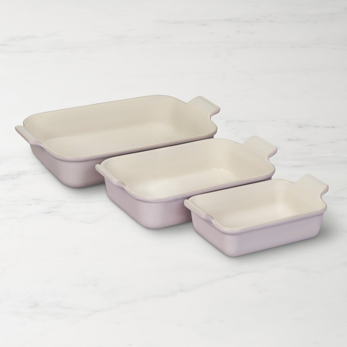 Le Creuset Heritage Open Rectangular Dishes, Set of 3 | Williams-Sonoma