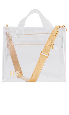 BEIS The Stadium Tote in Clear from Revolve.com | Revolve Clothing (Global)
