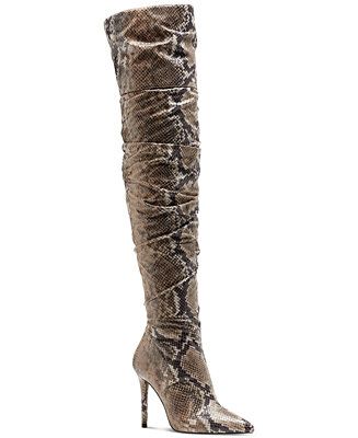 Jessica Simpson Women's Lyrelle Over-The-Knee Stiletto Boots & Reviews - Heels & Pumps - Shoes - ... | Macys (US)