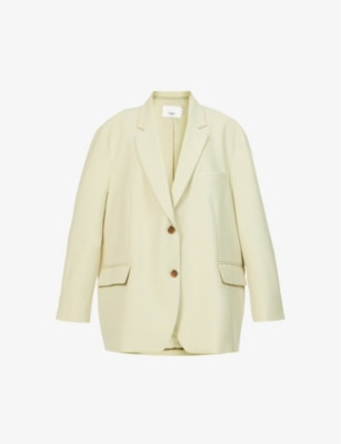 Bea oversized stretch-twill blazer | Selfridges