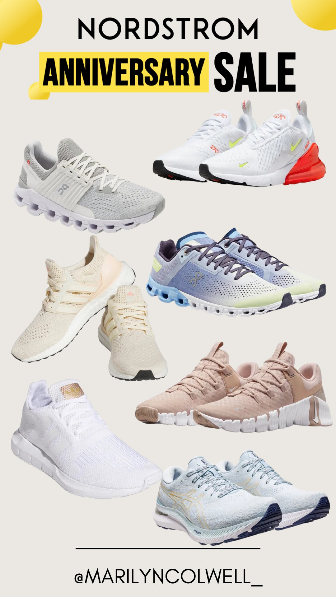 Nordstrom anniversary sale round up!

Icon access: 7/11
Ambassador access: 7/12
Influencer access: 7/13
Public access: 7/17

Athletic shoes, sneakers, gym shoes, running, nike, adidas, white sneaker, workout, gym shoes

#LTKshoecrush #LTKFitness #LTKxNSale