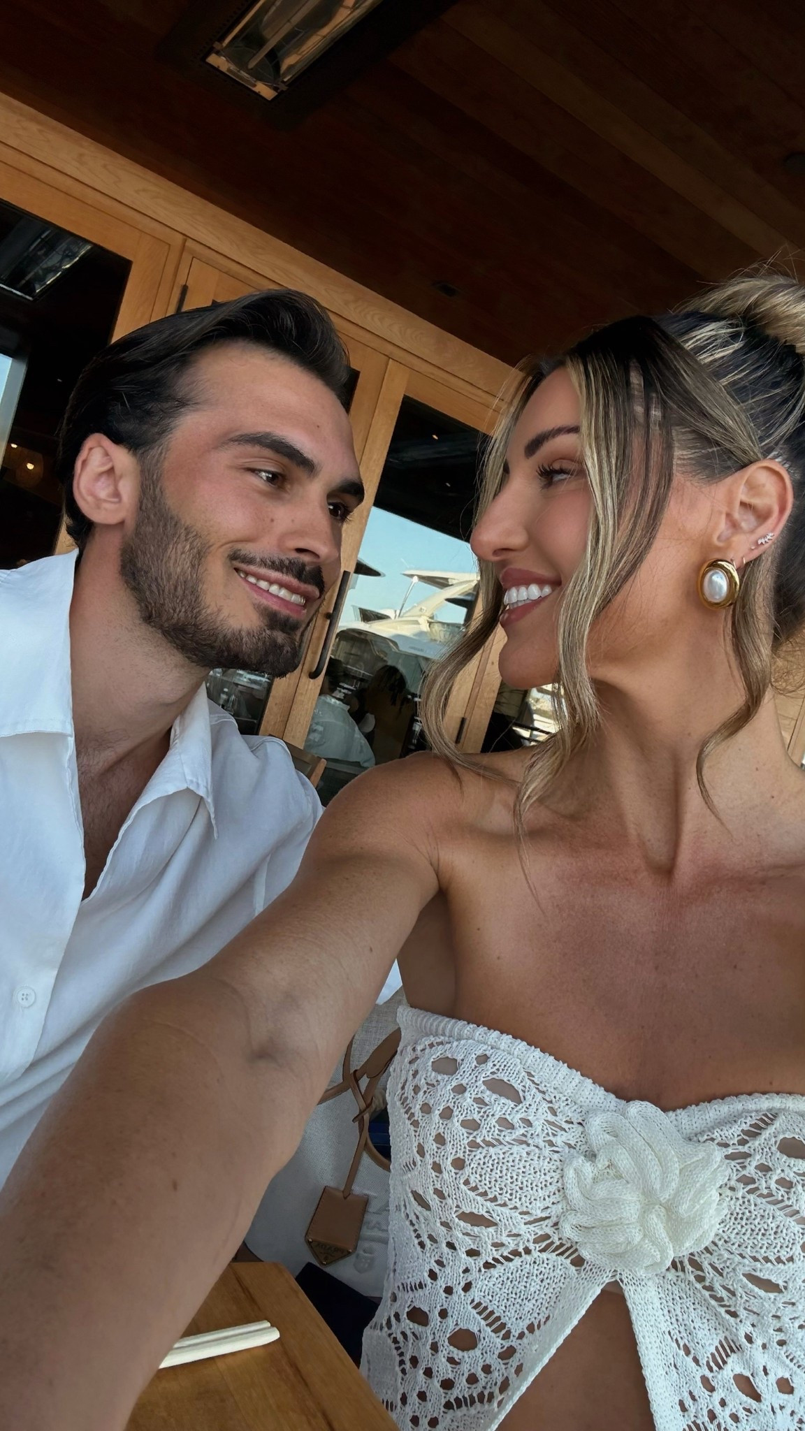 All white honeymoon look🤍 the top comes with silk pants that you can pair with.

#LTKSeasonal #LTKStyleTip