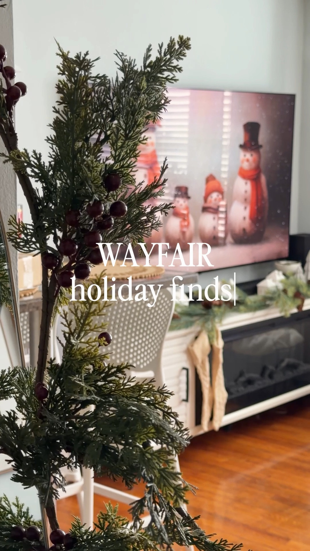 My home is already in full holiday mode, and I added my latest decor pieces from @wayfair #ad #WayfairPartner #wayfair   So many good cozy and festive finds during their Cyber Week up to 70% off and fast shipping over $35 from 12/3-12/7!

Holiday inspo, Christmas decor,  Christmas decorations, Christmas garland, mantel decor

#LTKHoliday #LTKSeasonal #LTKHome