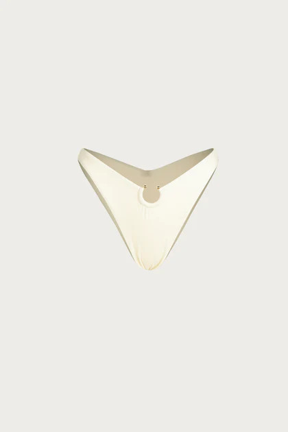 Pierced Bottom (Faux Suede Cream) | SAME