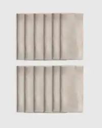 European Linen Everyday Napkins (Set of 12) in Sand | Quince