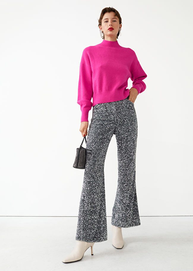 Kick Flare Sequin Trousers | & Other Stories (EU + UK)