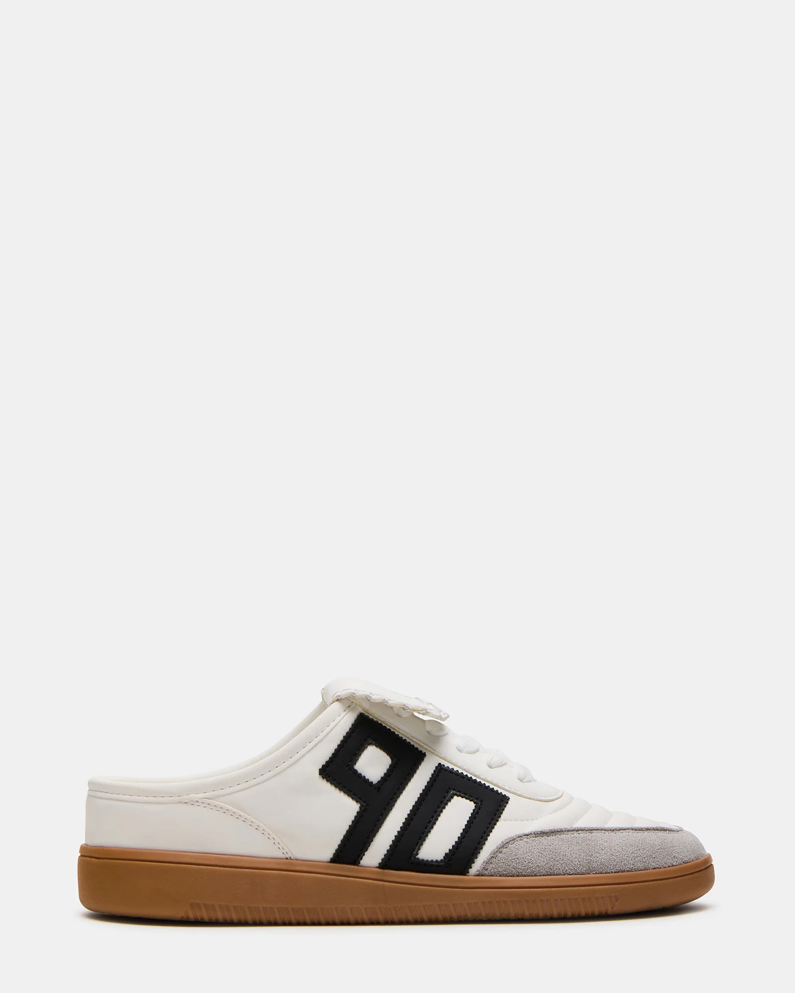 NOSTALGIC White Multi Women's Low-Top Slip-On Mule Sneaker | Steve Madden (US)