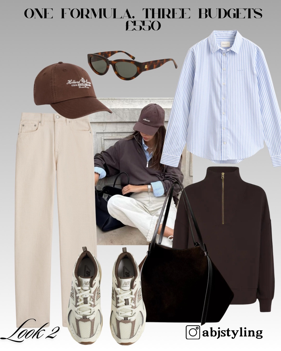 A polished off-duty look that still feels relaxed. The oversized tote and half-zip keep it practical, while the striped shirt sharpens everything up.

Styling tip: roll the shirt cuffs out from under the knit for a more styled finish.

#LTKuk #LTKeurope #LTKautumn