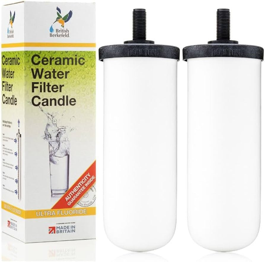 British Berkefeld Doulton W9120133 Ultra Fluoride Ceramic Drinking Water Filter Candle Cartridge | Amazon (US)