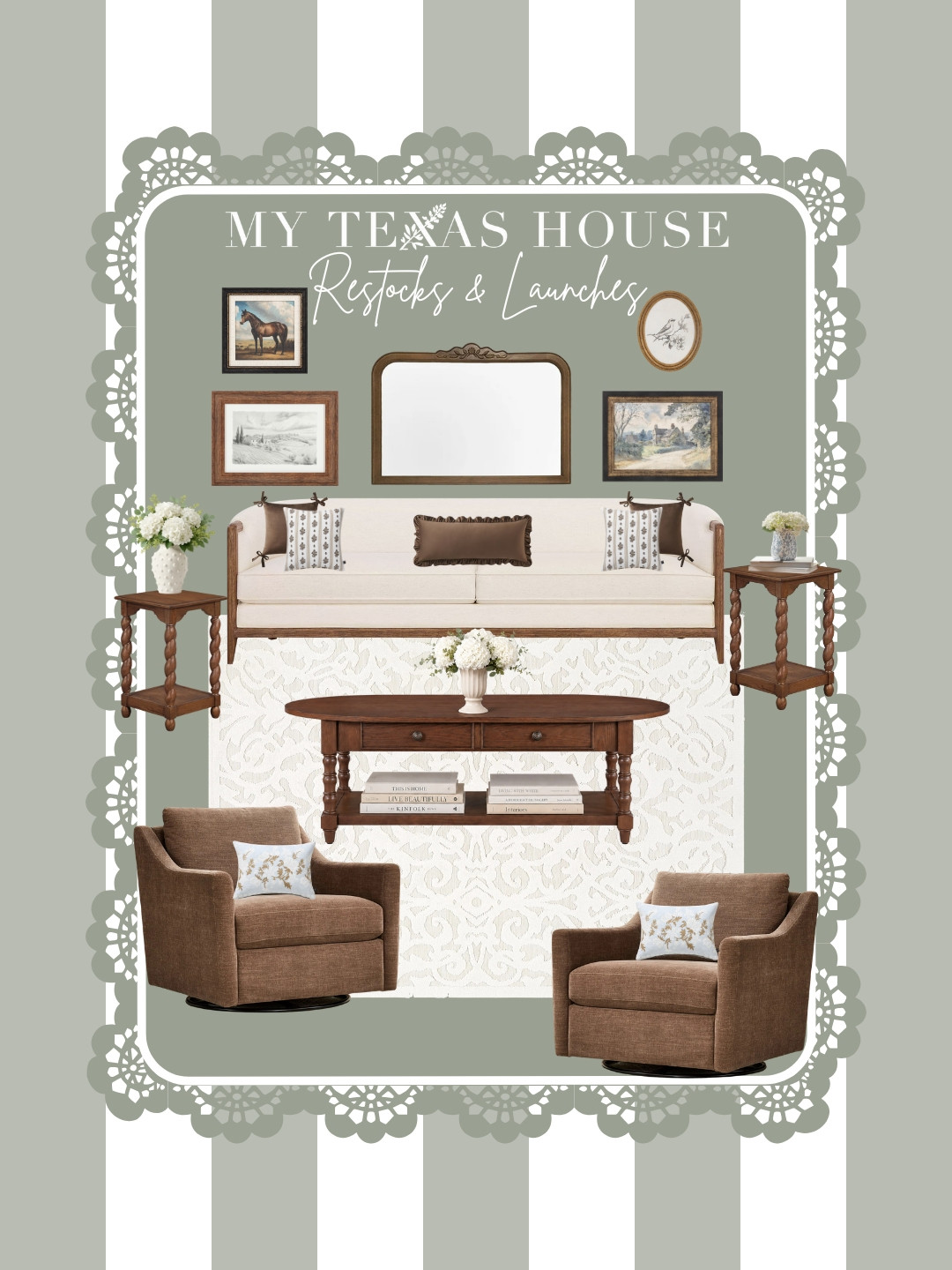 Our GORG Campbell sofa has been restocked!! It pairs so well with our Roan Chairs (also just restocked) and our newest living room furniture launch! 

 #LTKSeasonal #LTKHome