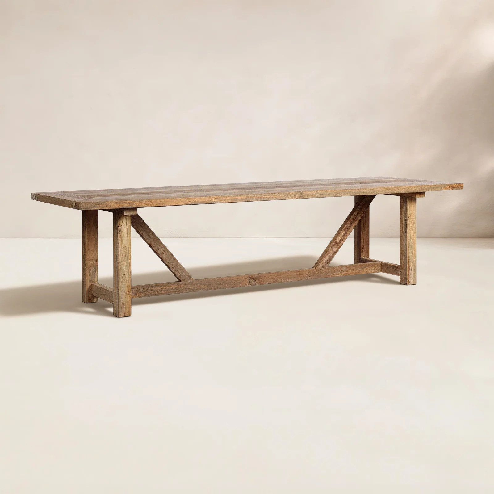 Berks 118'' Teak Outdoor Dining Table | Joss & Main