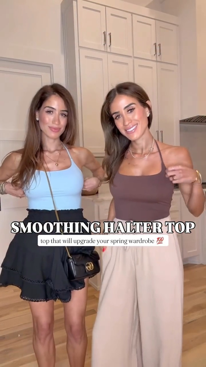  This double-lined halter from Amazon is a basic you will want in your closet The fabric is buttery smooth and slimming, and the double lining gives it a seamless look without extra layers. It comes in tons of great colors and it’s ON SALE for under $20! 👏🏼 we are 5’1 and wearing sizs xs

Styled two ways, but tons of ways you can wear them:

• With Amazon linen pants for an effortless, relaxed luxury fee 
• With an Amazon flowy black skirt for a date-night look

Amazon halter top, double lined halter top, Amazon spring tops, flattering halter top, spring wardrobe staples, Amazon basics elevated, chic Amazon finds, affordable spring outfits, minimalist spring style, Amazon fashion finds, capsule wardrobe basics, date night top Amazon

#amazonfashion #amazonfinds #springstyle #springoutfits #amazonstyle

#LTKPetite #LTKSpringSale #LTKootd