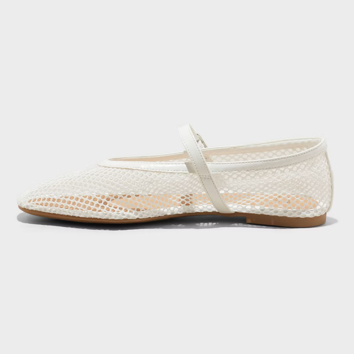 Women's Issa Mesh Mary Jane Ballet Flats with Memory Foam Insole - A New Day™ | Target