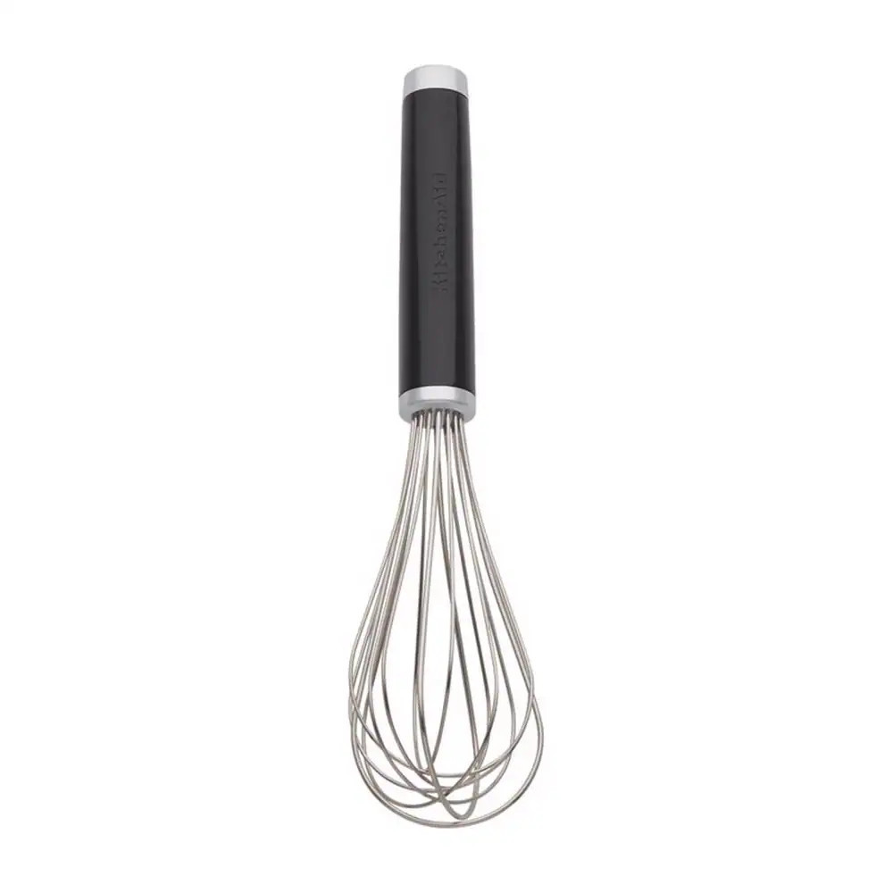 KitchenAid Black/Silver ABS Plastic/Stainless Steel Whisk 1 pc one_size | EJD6009333 | Lowe's