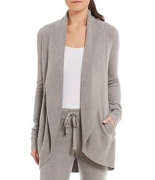 Bamboo Long Sleeve CozyChic® Lite Circle Lounge Cardigan | Dillard's