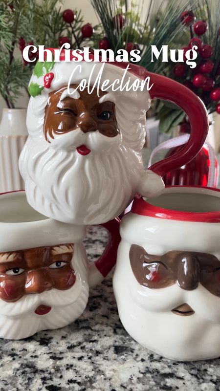 Christmas Mug Collection 🎄🎅🏾☕️

#LTKHoliday #LTKfindsunder50 #LTKVideo