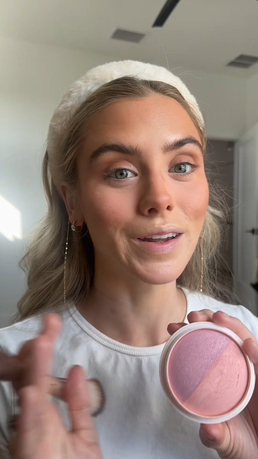 @dibsbeauty my code is SLOANE. Swipe on sunset skin in seconds with this all-in-one blush, topper, and highlighter. Packed with hydrating jojoba and macadamia oils, this blurring talc-free baked formula amplifies glow while blurring texture, all in the flick of a wrist. Made to play, each duet dome has two shades that can be worn individually or blended for a custom rolling glow.

Winner: Ebony's Beauty & Grooming Awards, Best Blush Duo 2024, Oprah Daily's O-Award Best Powder Blush 2024

Shade Descriptions:
Pop Star - Poppy Pink/ Poppy Coral
Spice Gal - Spiced Rose/ Sunset Orange
Starstruck - Poppy Peachy-Coral / Golden Bronze
VIP Pink - Electric Pink / Violet Fuchsia
Backstage - Muted Pink - Mauve / Deep Plum @ulta 

#LTKgrwm #LTKBeauty #LTKselfcare