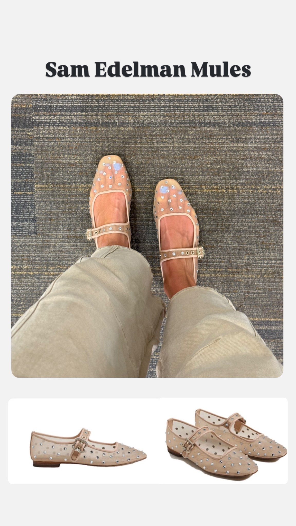 Sam Edelman mules for $70 off! Say less!!! I snagged these adorable and versatile mules for summer and transitioning into fall. I love a subtle sparkle. 🫶

#LTKFindsUnder100 #LTKSaleAlert #LTKShoeCrush