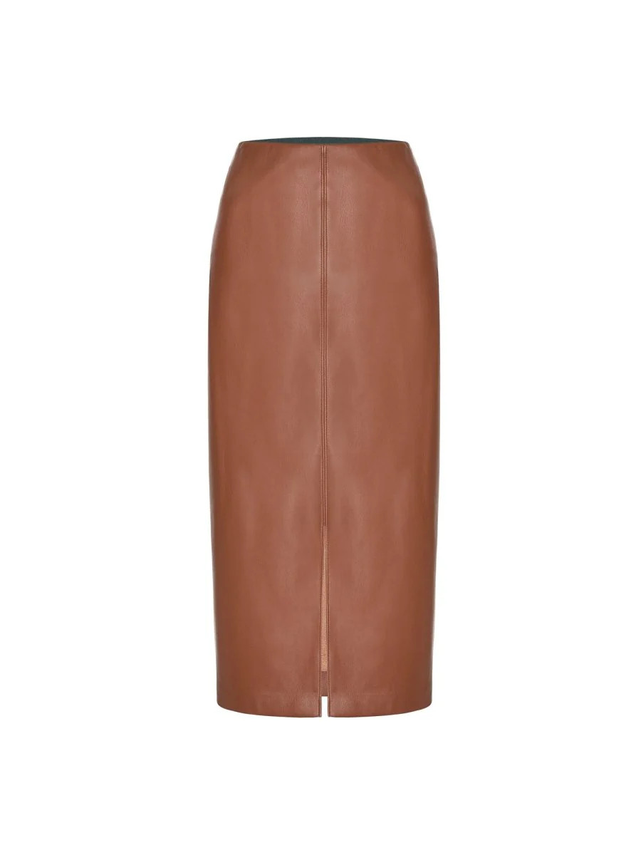 Women's Esme Skirt in Cognac | Brochu Walker | Brochu Walker