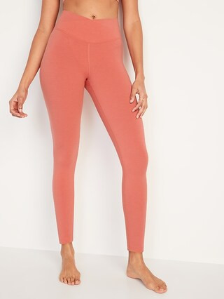 Extra High Cross-Waisted PowerChill 7/8-Length Leggings for Women | Old Navy (US)