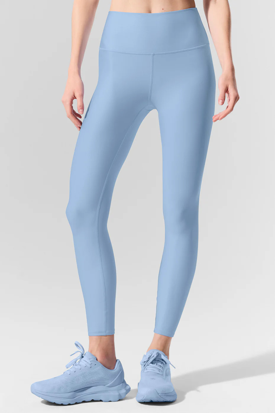Alo Yoga� | 7/8 High-Waist Airlift Legging in Seashell Blue, Size: Medium | Alo Yoga (US)